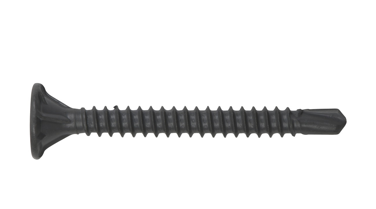 CEMENT BOARD SCREWS -  T25 Torx Drive SELF DRILLING POINT FOR METAL STUDS Wafer Head with Nibs Fine Thread Ruspert Coated