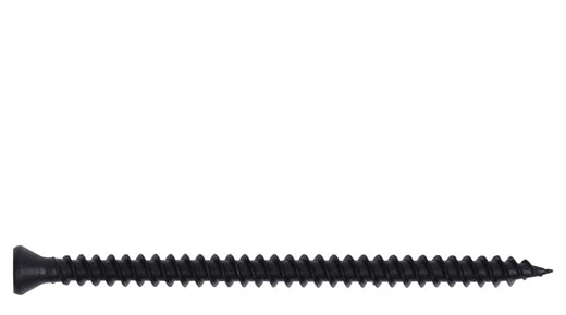 TRIM HEAD WOOD SCREWS Square Drive Black Oxide Plated Fine Thread