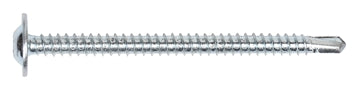 ROUND WASHER SELF DRILLING SCREW Square Drive Zinc Plated