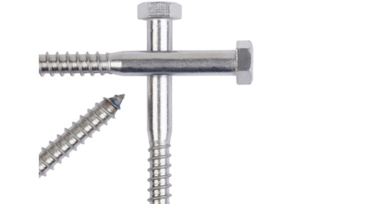 HEX LAG SCREWS 18-8 Stainless