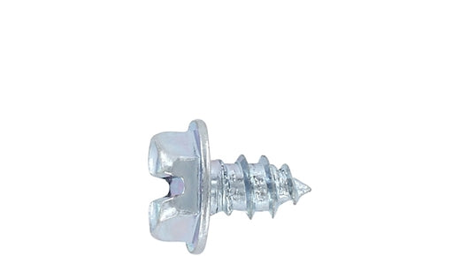 #8 x 1/4" Type-AB Sheet Metal Screws 1/4" Slotted Hex Washer Head Zinc Plated Steel SHEET METAL SCREWS Slotted Hex Washer Head Zinc Plated Steel Type AB Fine Thread