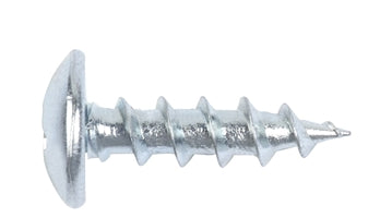 Truss Head Deep Thread Screws #2 Phillips Drive Zinc Plated