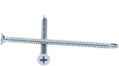 BUGLE HEAD SELF DRILLING DRYWALL SCREWS #2 Phillips Drive Zinc Plated