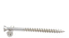 TRIM FINISH HEAD STAINLESS-SQUARE DECK SCREWS Square Drive 305 Stainless Steel Flat Head with Nibs to Countersink Type-17 Cutting Point