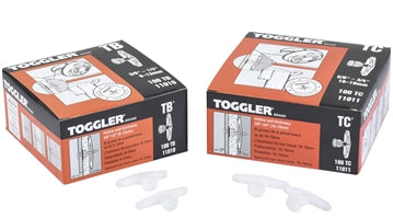 TB100 TC100 Toggler Brand Hollow Wall Anchors Nylon Toggles Toggler Brand